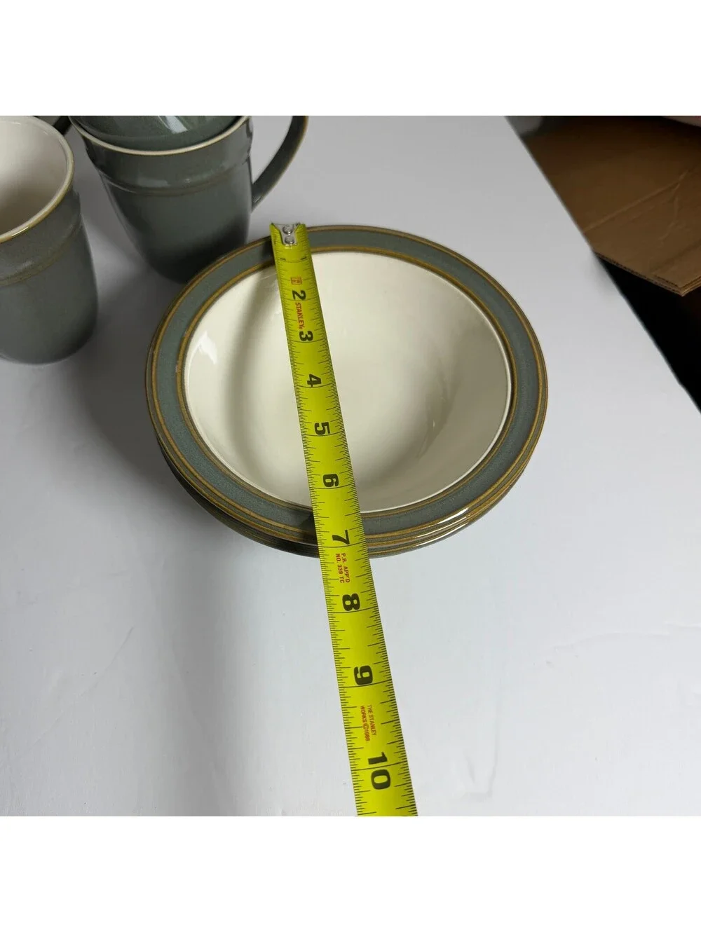 Dansk Sirocco Spruce Stoneware Dinnerware Set 25 Pieces S-5